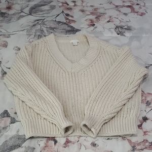 Chunky Ivory H&M sweater